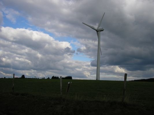 Site éolien de Peyrelevade 2007